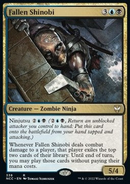 Fallen Shinobi NCC-338 Rare Excellent Englisch
