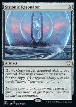 Strionic Resonator NCC-381 Rare Near Mint Englisch