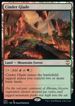 Cinder Glade NCC-394 Rare Good Englisch