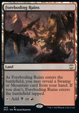 Foreboding Ruins NCC-403 Rare Near Mint Englisch