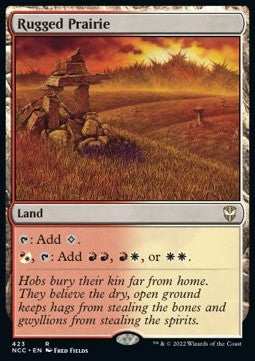Rugged Prairie NCC-423 Rare Good Englisch