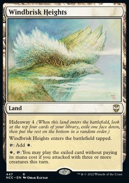 Windbrisk Heights NCC-447 Rare Near Mint Englisch