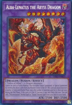 Alba-Lenatus der Abgrunddrache DIFO-DE035 Secret Rare Excellent Deutsch 1. Auflage