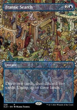 Frantic Search SLDSV-228 Rare Good Englisch