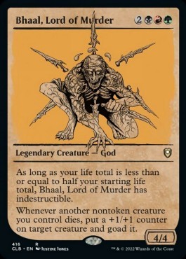 Bhaal, Lord of Murder XCLB-416 Rare Near Mint Englisch