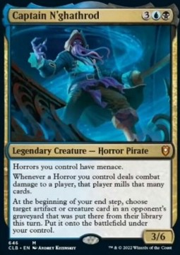 Captain N'ghathrod (V.1) XCLB-646 Mythic Good Englisch Foil