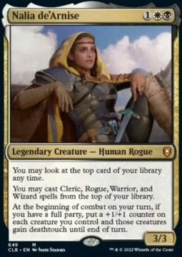 Nalia de'Arnise XCLB-649 Mythic Excellent Englisch Foil