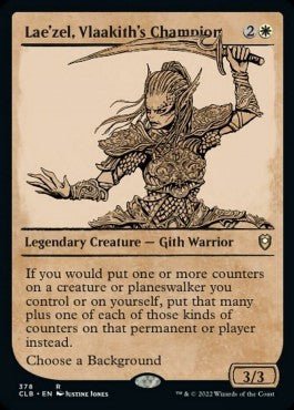 Lae'zel, Vlaakith's Champion (V.2) XCLB-378 Rare Excellent Englisch