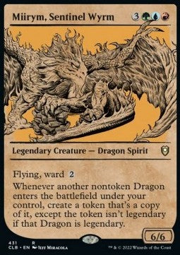 Miirym der Wächterwyrm (V.2) XCLB-431 Rare Near Mint Deutsch