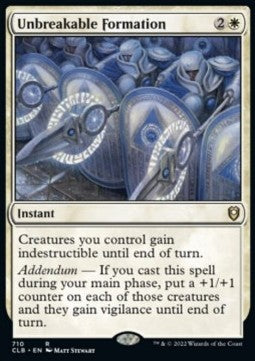 Unbreakable Formation XCLB-710 Rare Near Mint Englisch