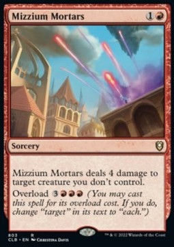 Mizzium Mortars XCLB-803 Rare Near Mint Englisch