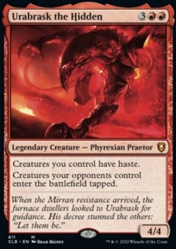 Urabrask the Hidden XCLB-811 Mythic Near Mint Englisch