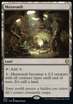 Mutavault XCLB-903 Rare Excellent Englisch