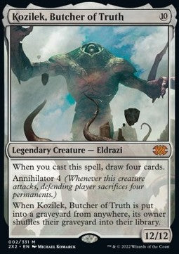 Kozilek, Schlächter der Wahrheit 2X2-2 Mythic Near Mint Deutsch