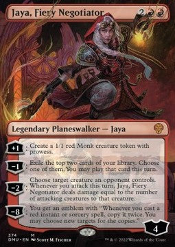 Jaya, Fiery Negotiator XDMU-374 Mythic Excellent Englisch