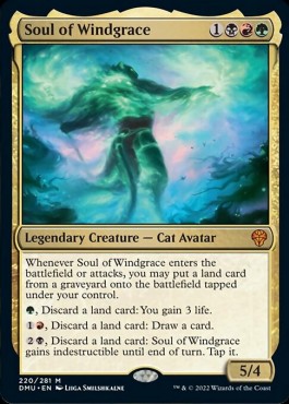 Soul of Windgrace DMU-220 Mythic Excellent Englisch