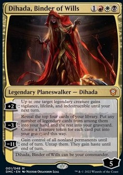 Dihada, Binder of Wills DMC-1 Mythic Excellent Englisch Foil