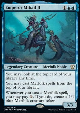 Kaiser Mihail II. DMC-23 Rare Near Mint Deutsch Foil