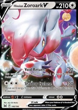 Hisui-Zoroark V LOR-146 Ultra Rare Boosterfrisch Deutsch