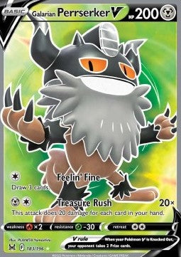 Galar-Mauzinger V LOR-183 Ultra Rare Near Mint Deutsch