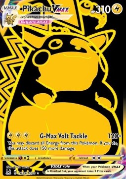 Pikachu VMAX LOR-TG29 Secret Rare Poor Deutsch
