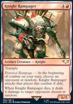 Knight Rampager 40K-80 Rare Near Mint Englisch