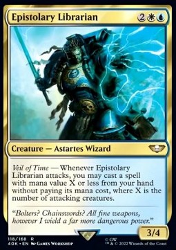 Epistolary Librarian 40K-118 Rare Near Mint Englisch