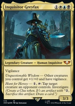 Inquisitor Greyfax 40K-173 Mythic Excellent Englisch Foil