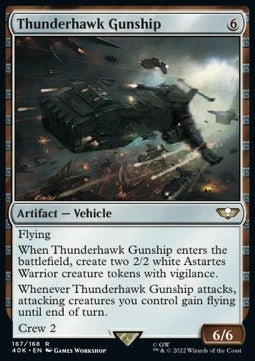 Thunderhawk Gunship 40K-167 Rare Near Mint Englisch