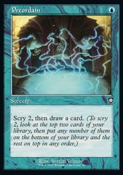 Preordain BRC-92 Common Near Mint Englisch