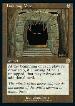 Howling Mine BRR-20 Rare Near Mint Englisch