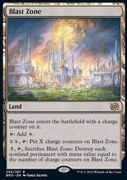 Blast Zone BRO-258 Rare Excellent Englisch