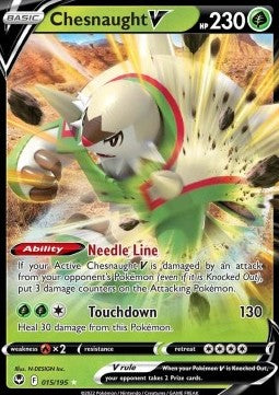 Chesnaught V SIT-015 Ultra Rare Excellent Englisch