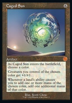Eingesperrte Sonne (V.1) BRR-9 Mythic Excellent Deutsch