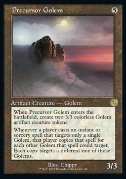 Precursor Golem BRR-42 Rare Near Mint Englisch