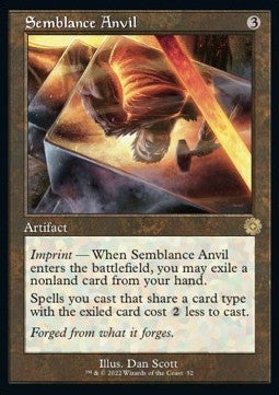 Semblance Anvil (V.1) BRR-52 Rare Excellent Englisch