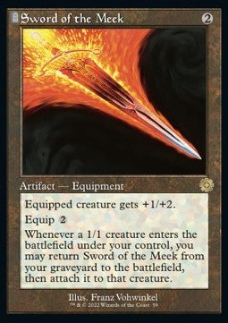 Sword of the Meek BRR-59 Rare Excellent Englisch Foil