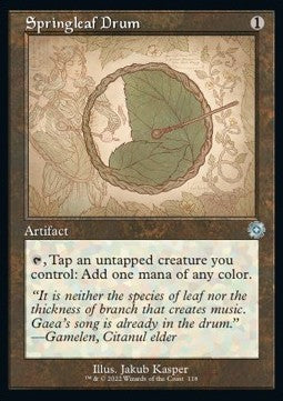 Springleaf Drum BRR-118 Uncommon Near Mint Englisch Foil