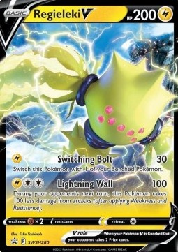 Regieleki V SWSH-280 Promo Excellent Deutsch