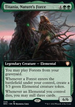 Titania, Nature's Force XBRC-45 Mythic Excellent Englisch