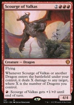 Scourge of Valkas SCD-157 Mythic Excellent Englisch