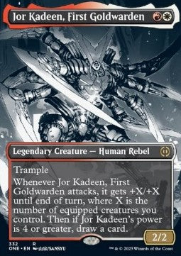 Jor Kadeen, Anführer der Goldwehr (V.1) XONE-332 Rare Near Mint Deutsch