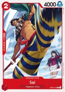Sai (OP01-012) OP01 Common Near Mint Englisch