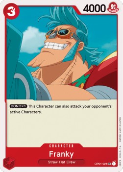 Franky (OP01-021) OP01 Uncommon Excellent Englisch