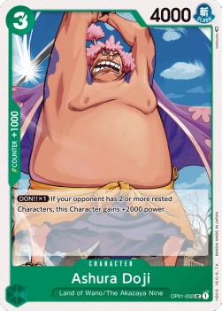 Ashura Doji (OP01-032) OP01 Uncommon Near Mint Englisch
