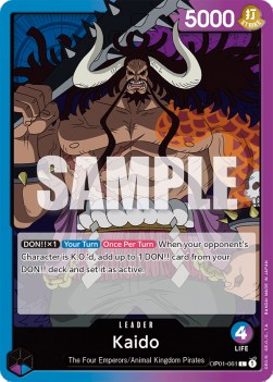 Kaido (OP01-061) (V.1) OP01 Leader Near Mint Englisch