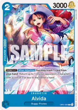 Alvida (OP01-064) (V.1) OP01 Common Near Mint Englisch