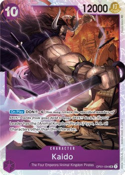 Kaido (OP01-094) (V.1) OP01 Super Rare Played Englisch