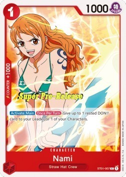 Nami (ST01-007) (V.2) ST01 Common Near Mint Englisch
