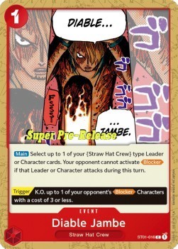 Diable Jambe (ST01-016) (V.2) ST-01 Common Near Mint Englisch